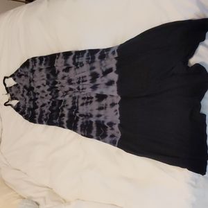 Tie dye maxi dress